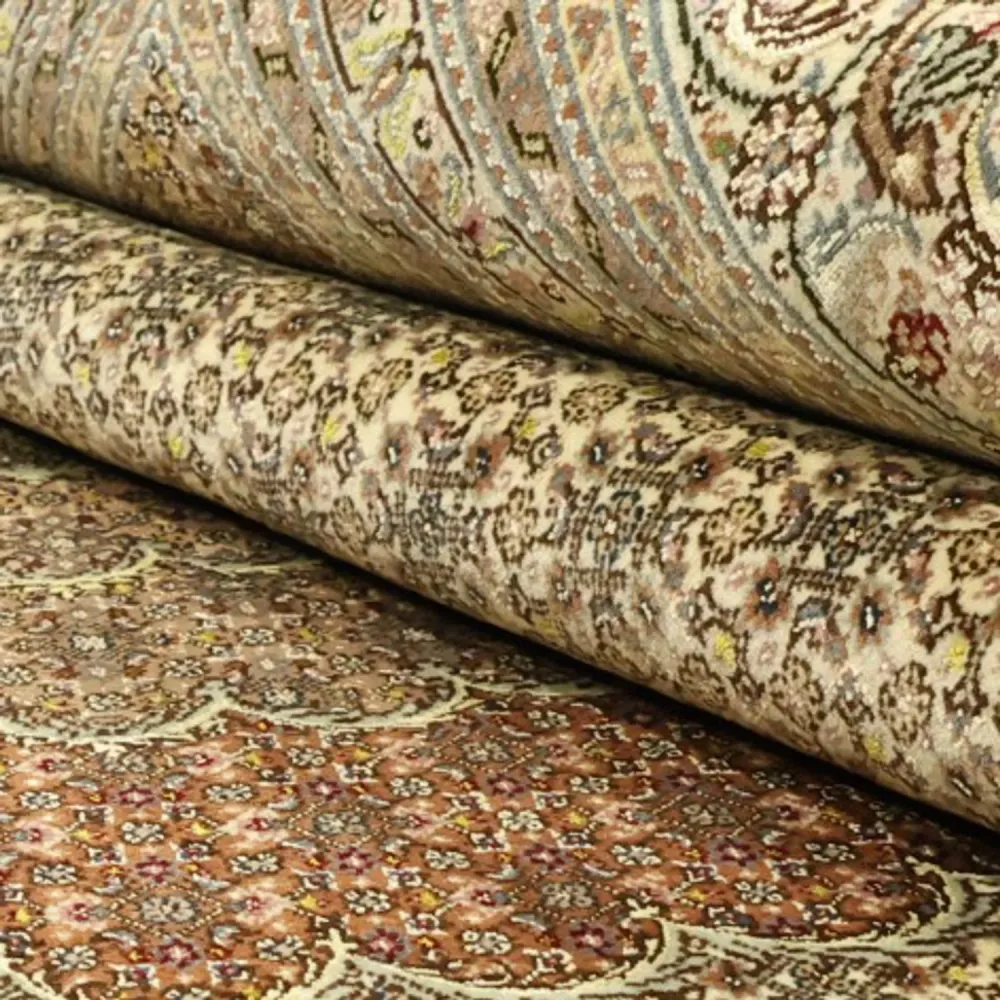 Persisk teppe - Tabriz - Royal - Royal - 351 x 250 cm - mørk beige
