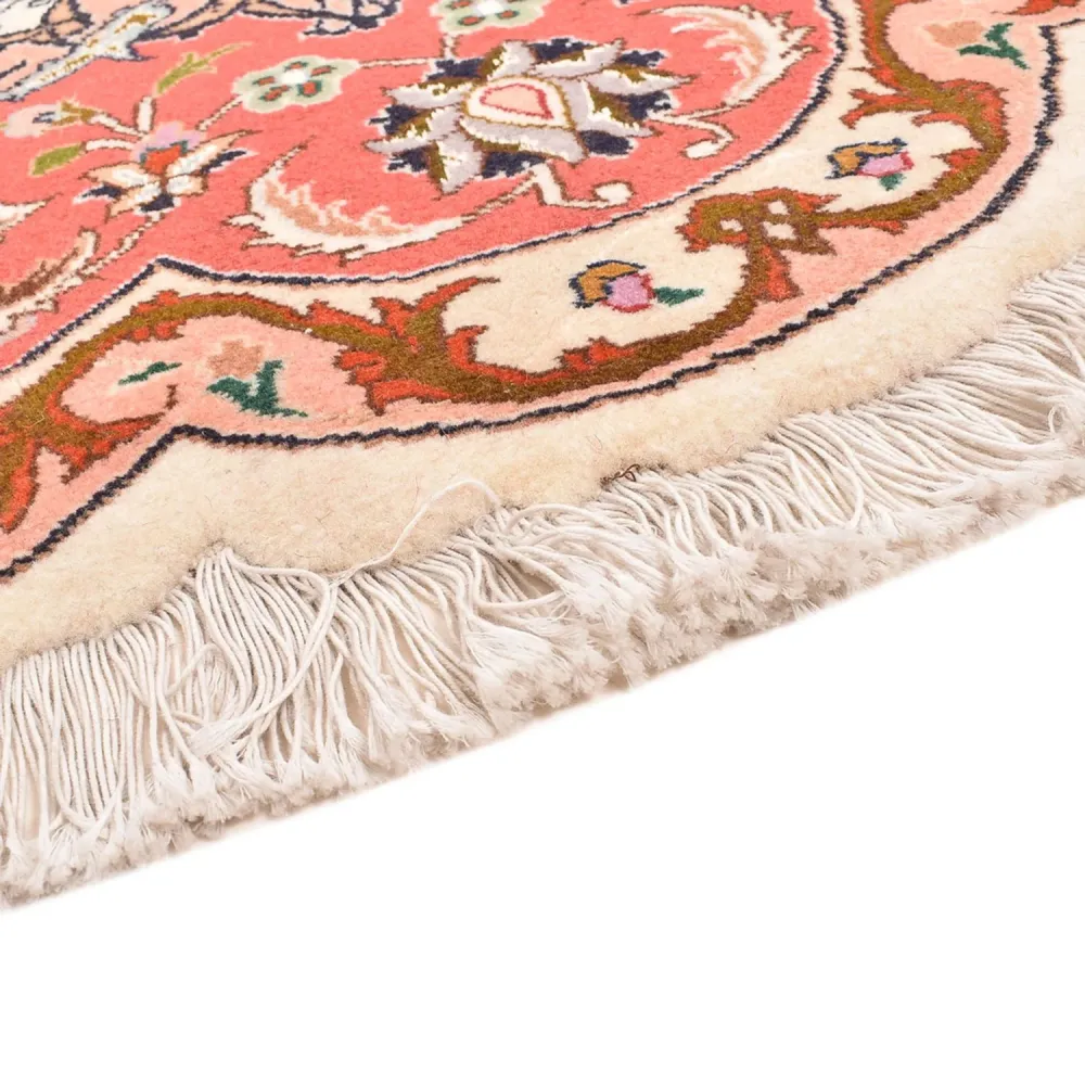 Persisk teppe - Tabriz - Royal rundt - 200 x 200 cm - flerfarget