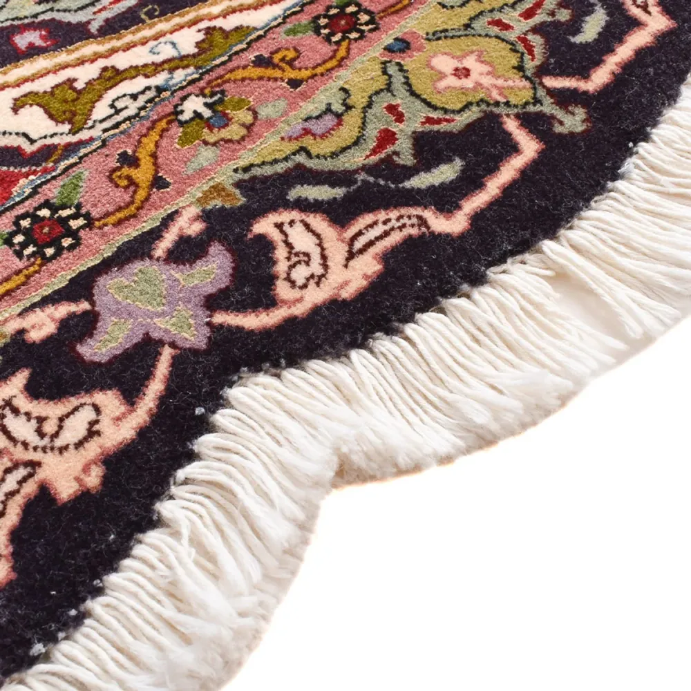 Persisk teppe - Tabriz - Royal rundt - 250 x 250 cm - flerfarget