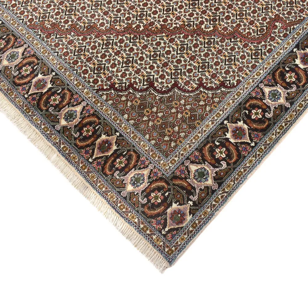 Persisk teppe - Tabriz - Royal square - 200 x 200 cm - brun