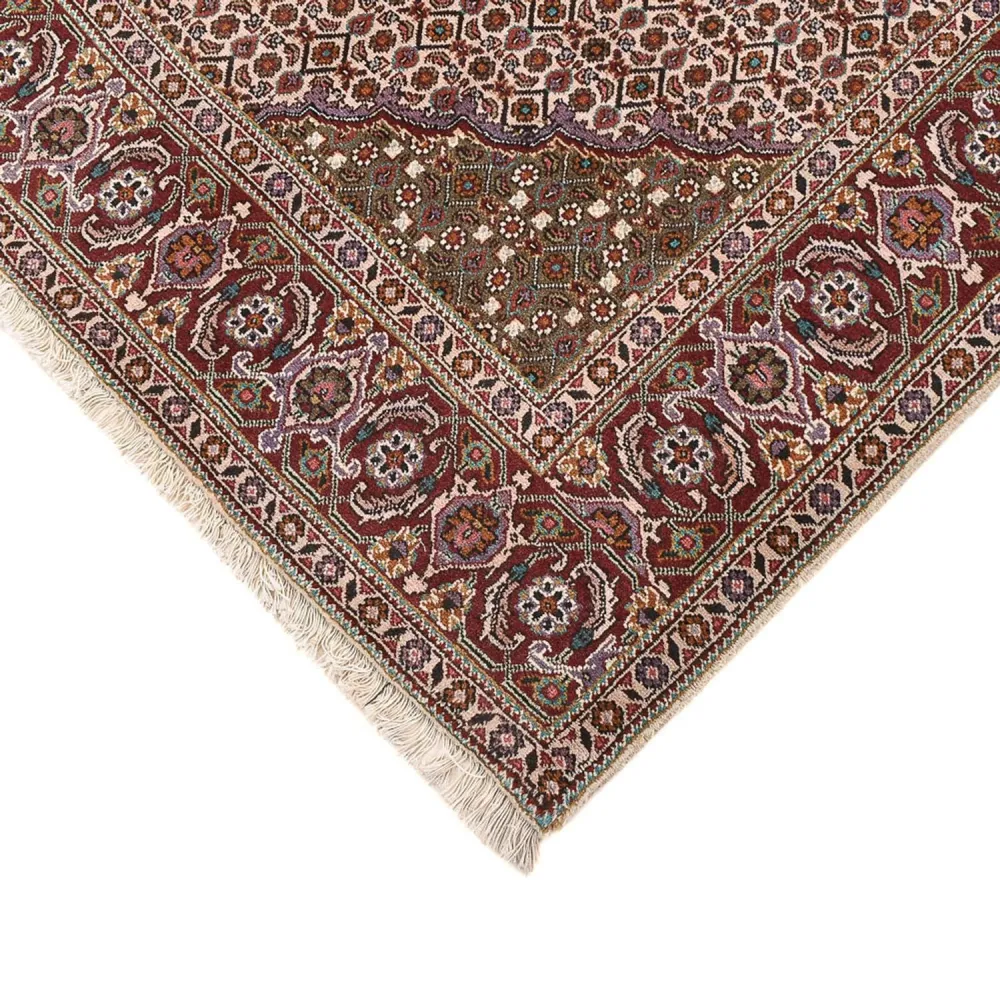 Persisk teppe - Tabriz - Royal square - 204 x 200 cm - brun