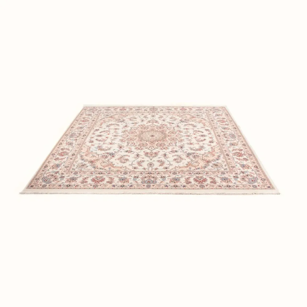 Persisk teppe - Tabriz - Royal square - 205 x 200 cm - krem