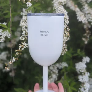 Pictureit - Termo vinglass med tekst "HIMLA KOSLI"