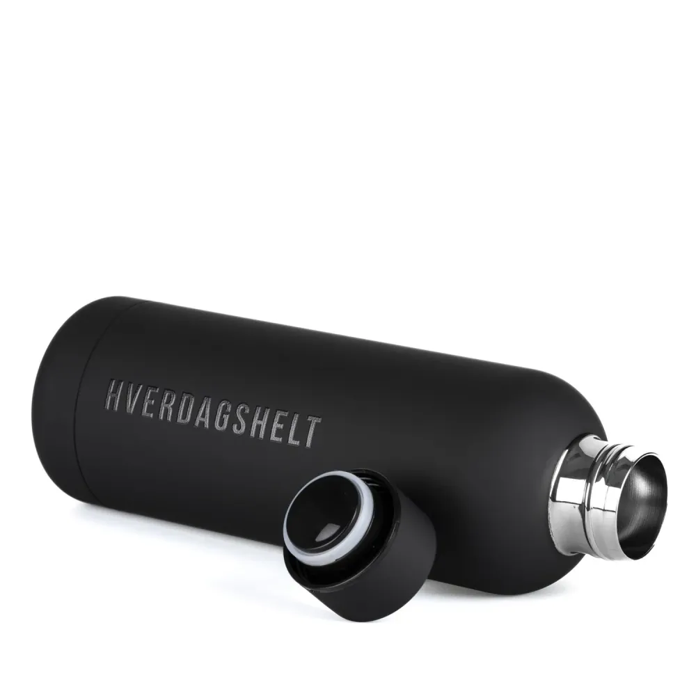 Pictureit - Termoflaske hverdagshelt – matt sort