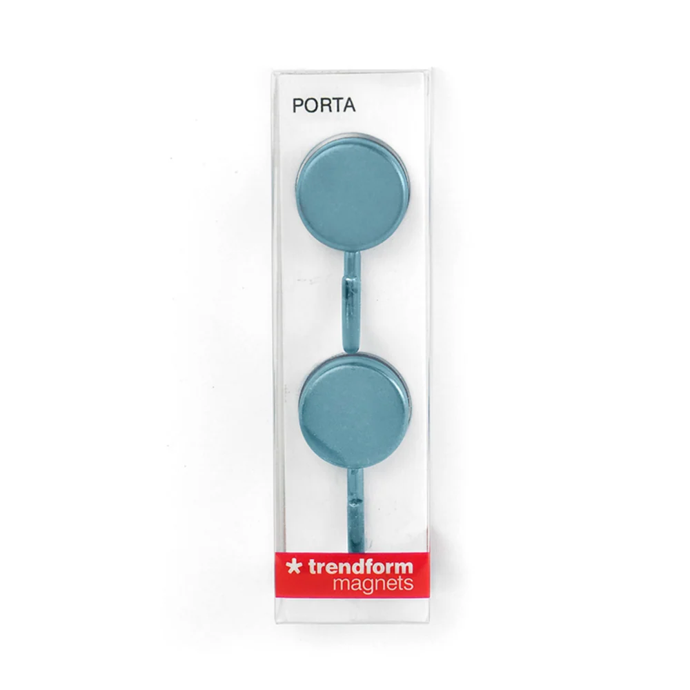 PORTA magnetkroker SKYBLUE, 2-pak