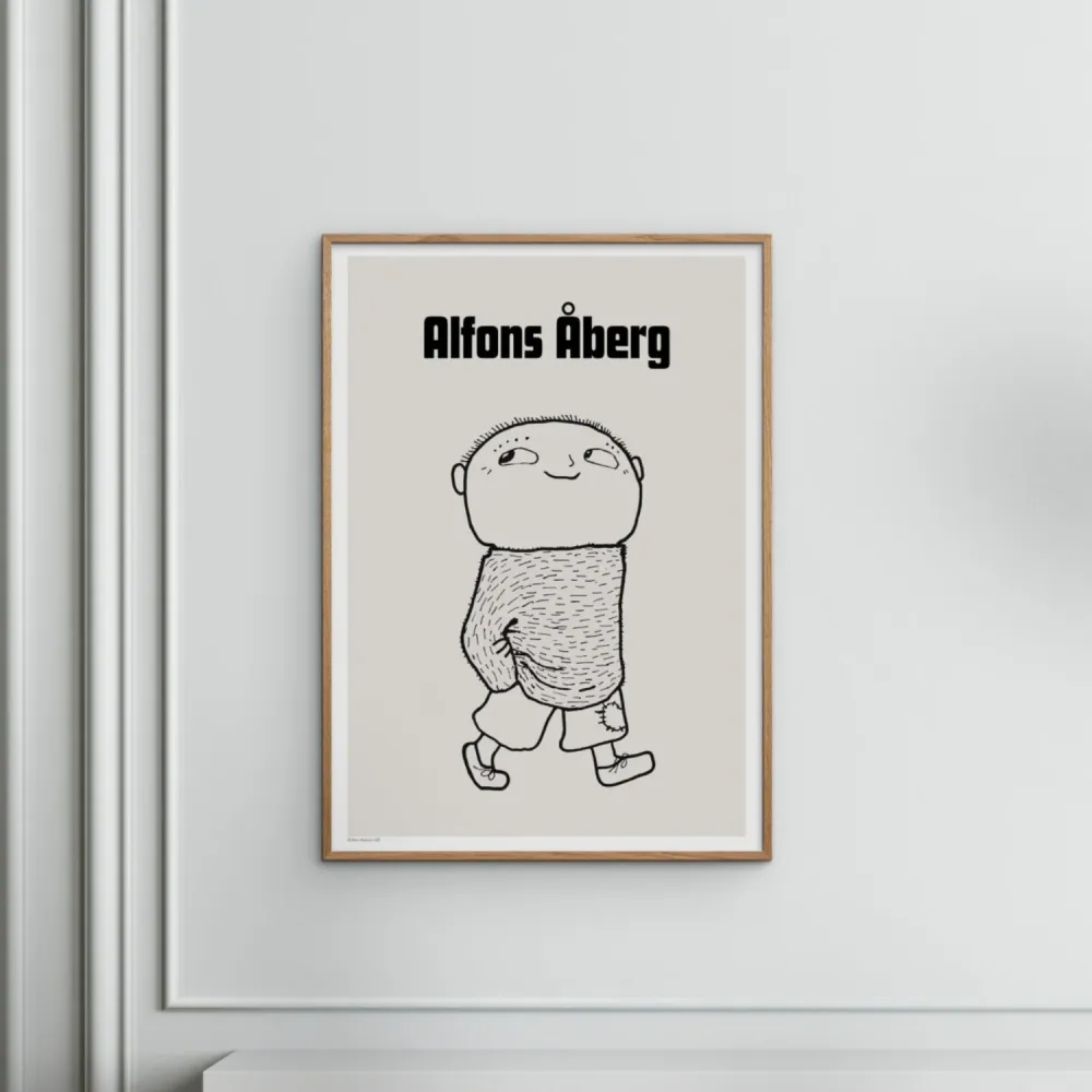 Poster & Frame Alfons Åberg - Alfons Åberg - Hænder I Lommen