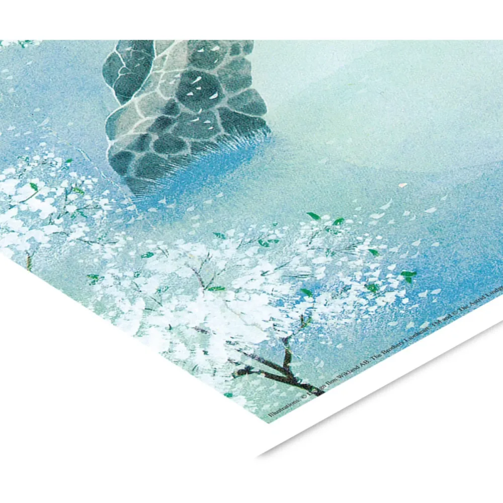 Poster & Frame Astrid Lindgren - Fishing - Borthers Lionheart