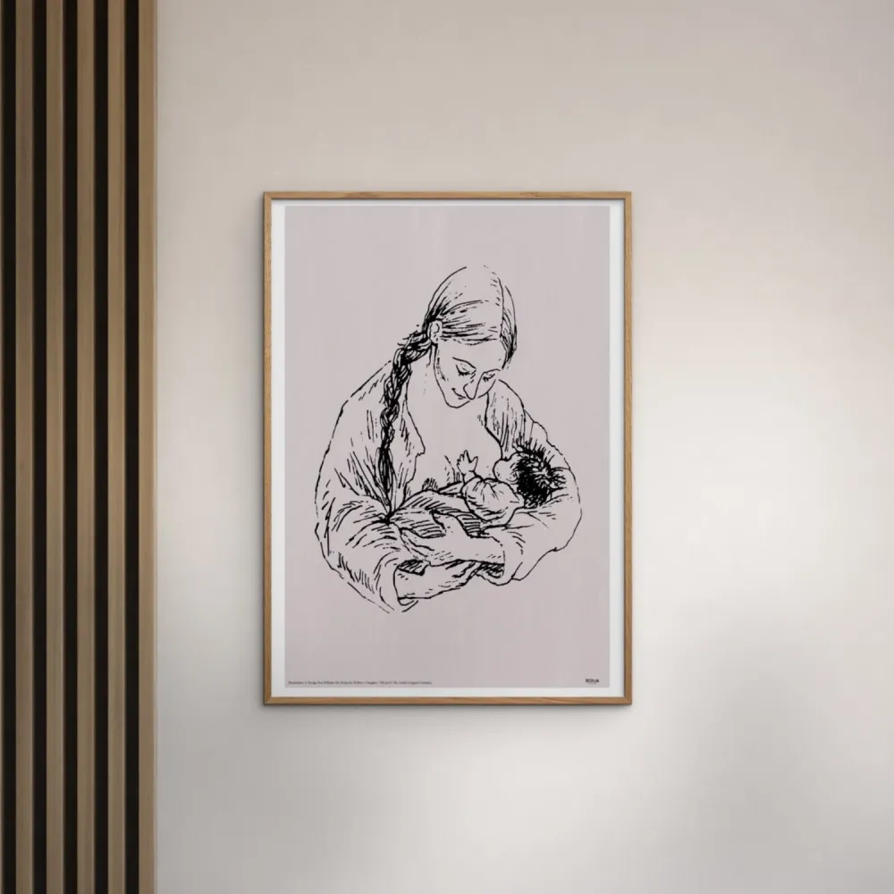 Poster & Frame Astrid Lindgren - Mom - Ronja Robbers Daughter