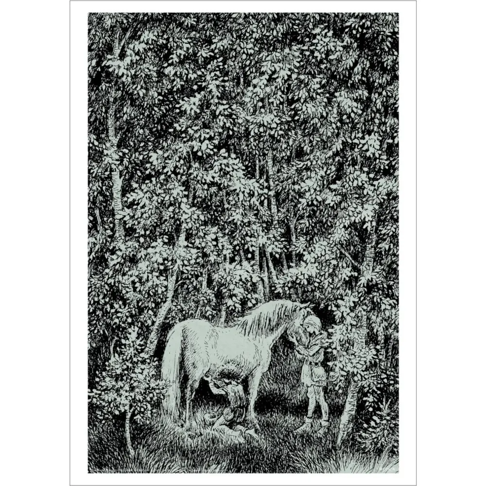 Poster & Frame Astrid Lindgren - Special Bond - Ronja Robbers Daughter