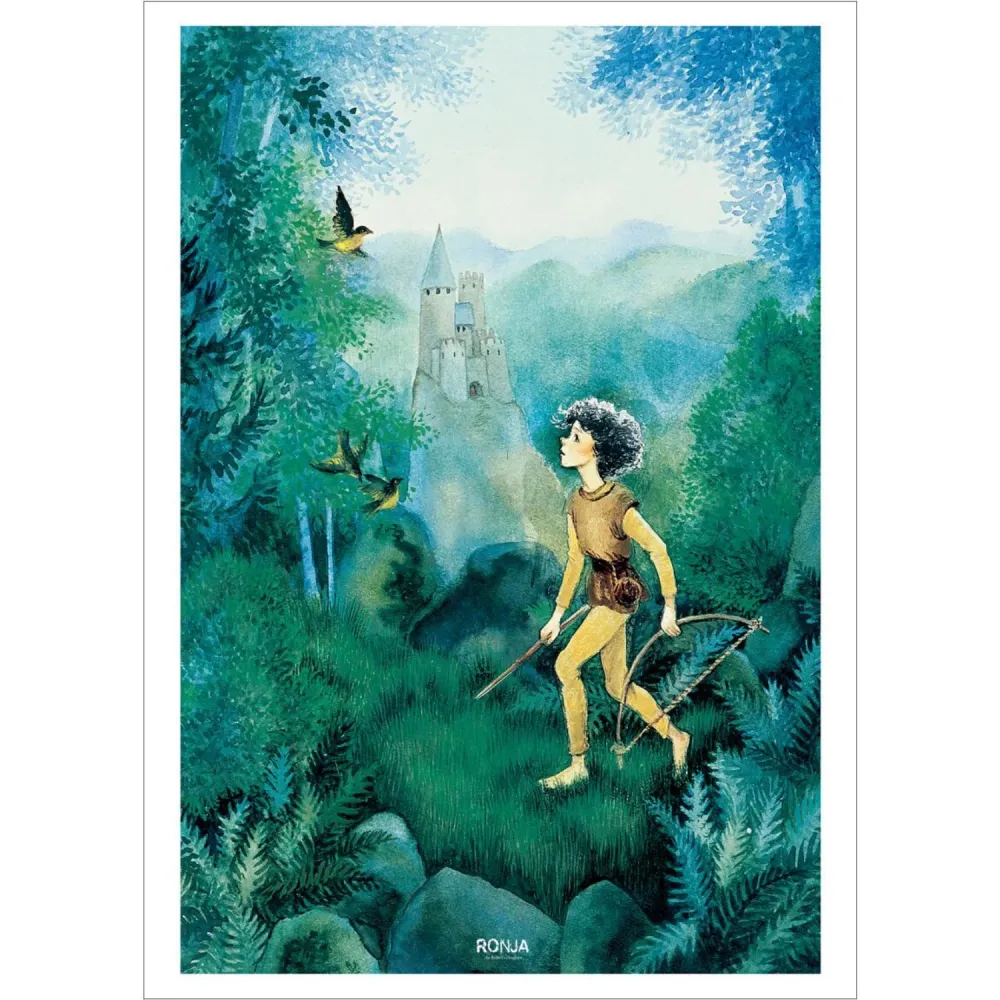 Poster & Frame Astrid Lindgren - Woods - Ronja Robbers Daughter