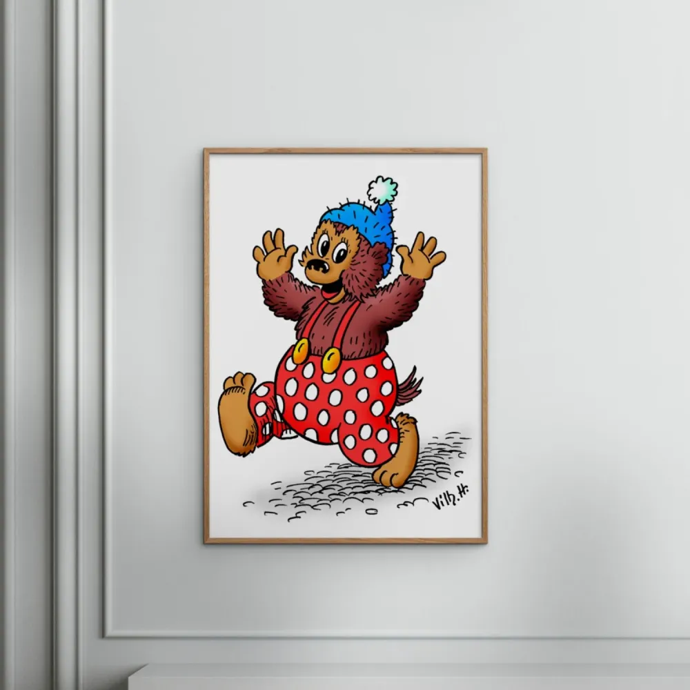 Poster & Frame Dansk Plakatkunst - Rasmus Klump
