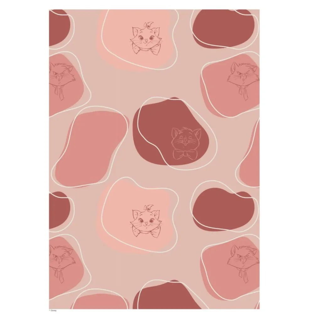 Poster & Frame Disney - Pink & Red Aristocats