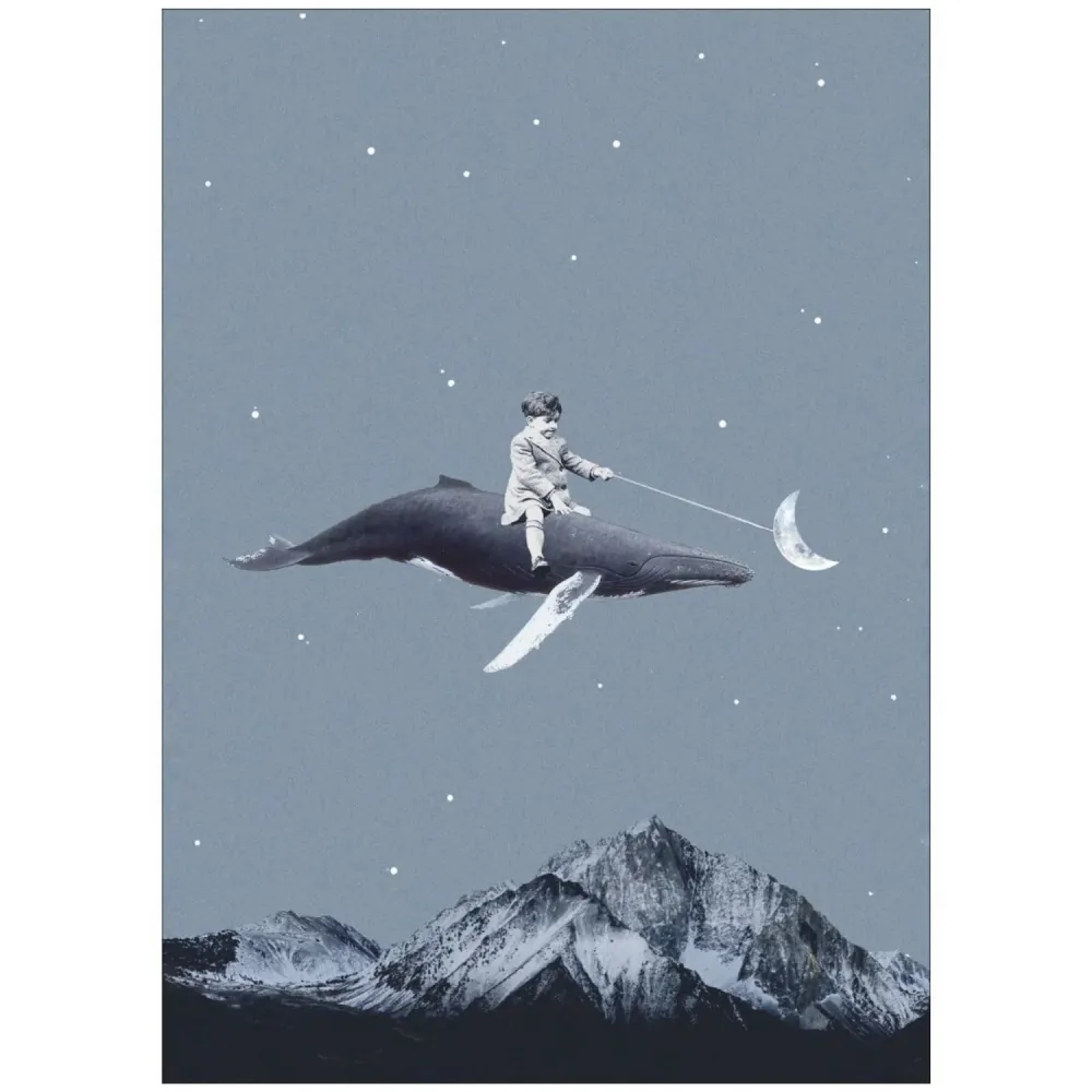 Poster & Frame Leon Maarten - Aim Moon