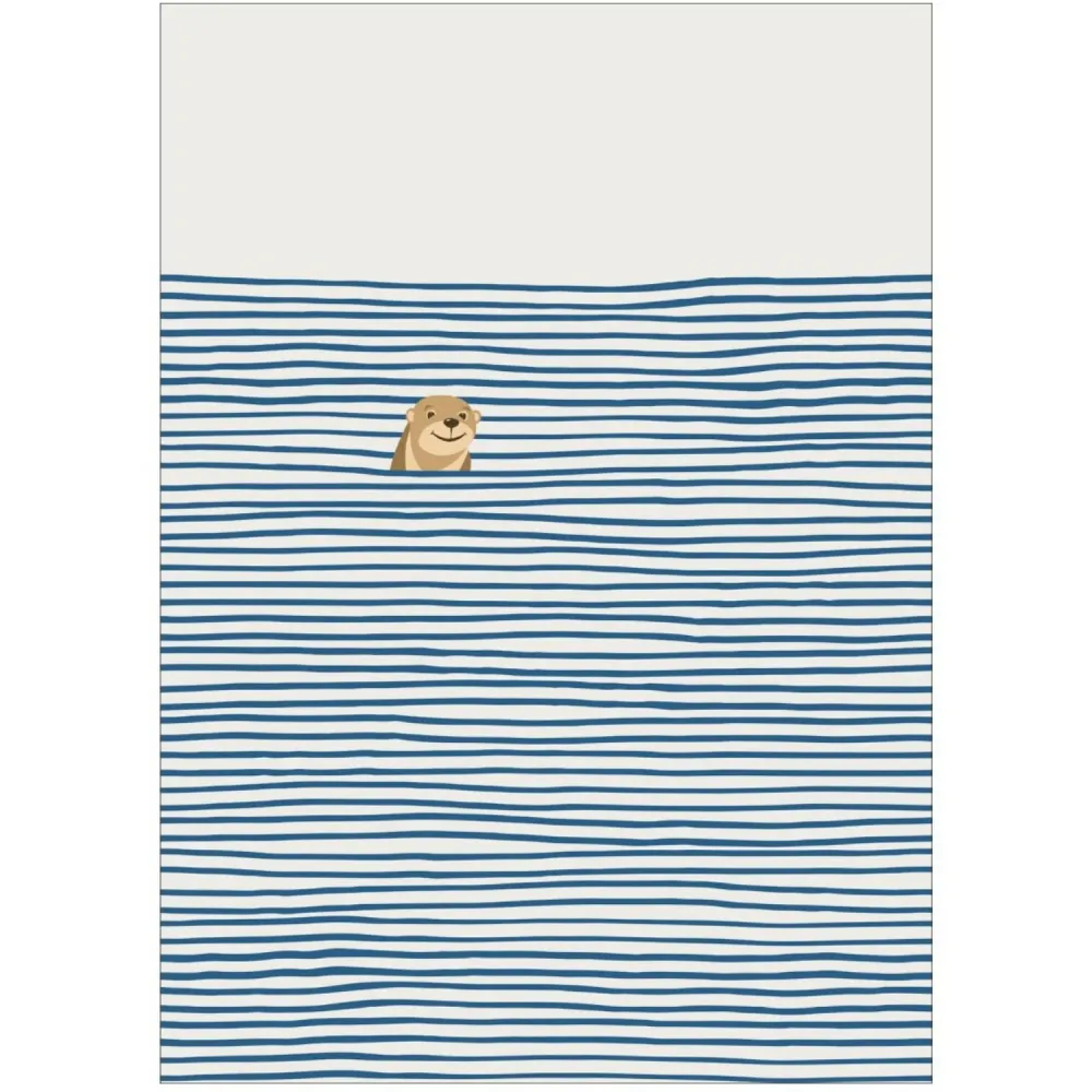 Poster & Frame Little Dean - Otter Pop