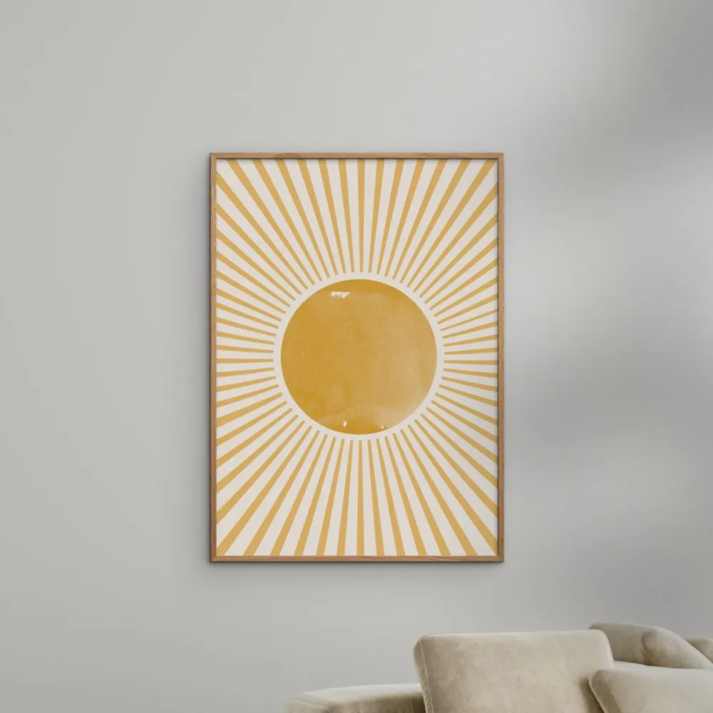 Poster & Frame MIUUS STUDIO - Boho Sun