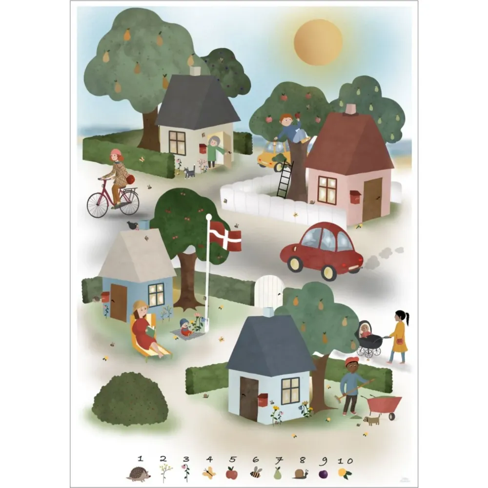 Poster & Frame Willero Illustration - Lille