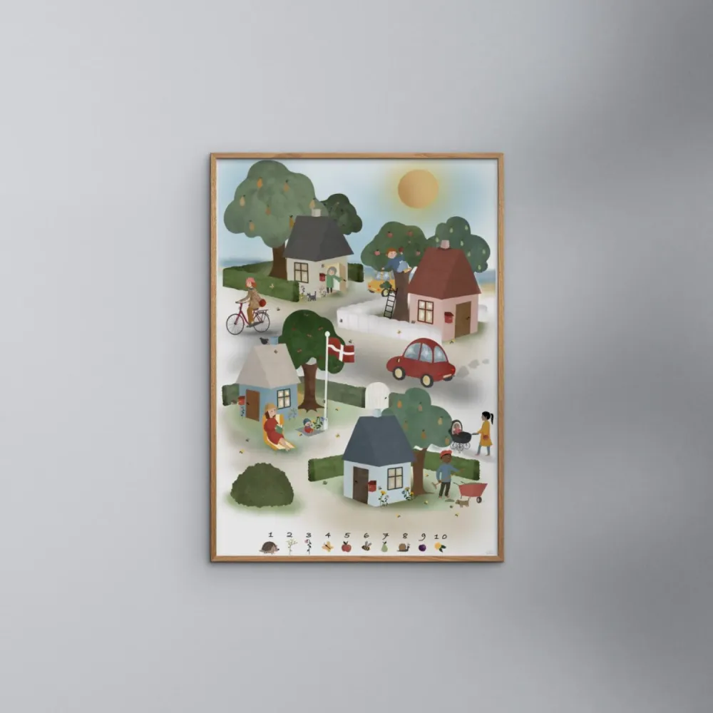 Poster & Frame Willero Illustration - Lille