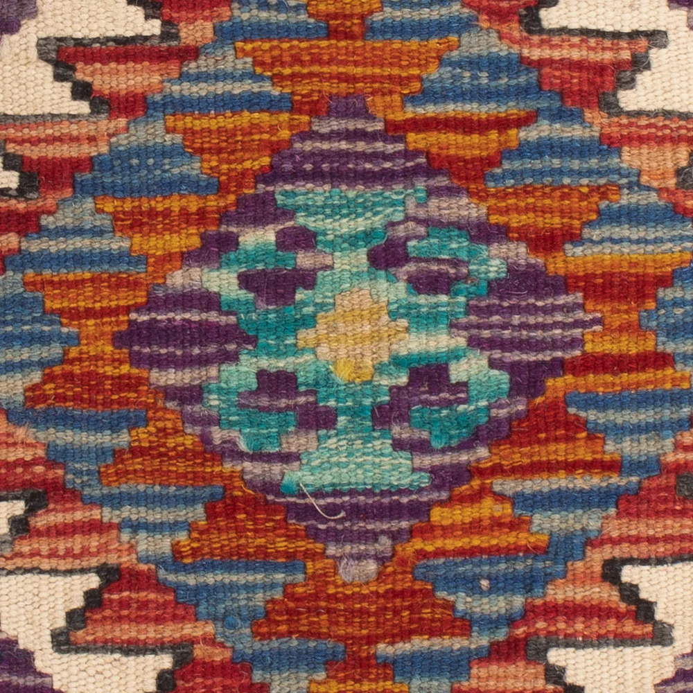 Pute - Flodhest square - 50 x 50 cm - flerfarget