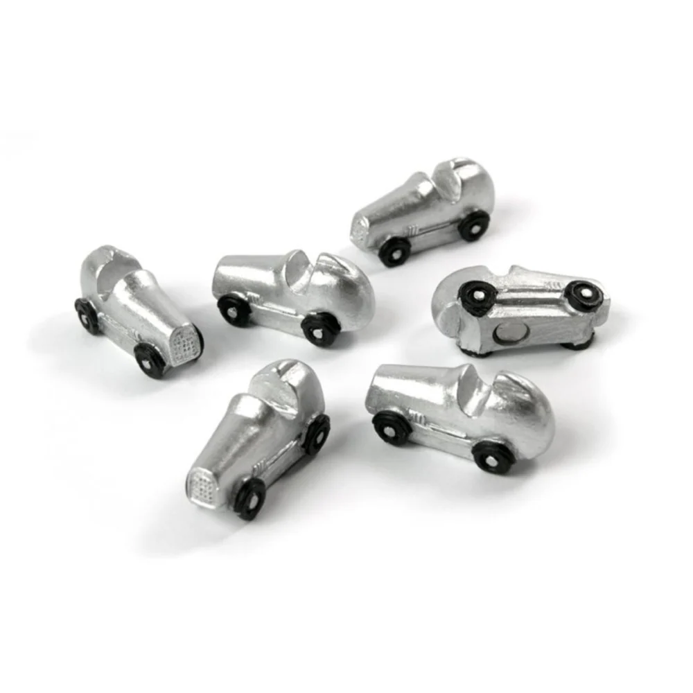 RACE CAR magneter, 5-pakning - kjøleskapsmagneter