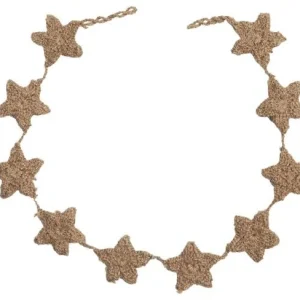 Rang m/stjerner heklet jute