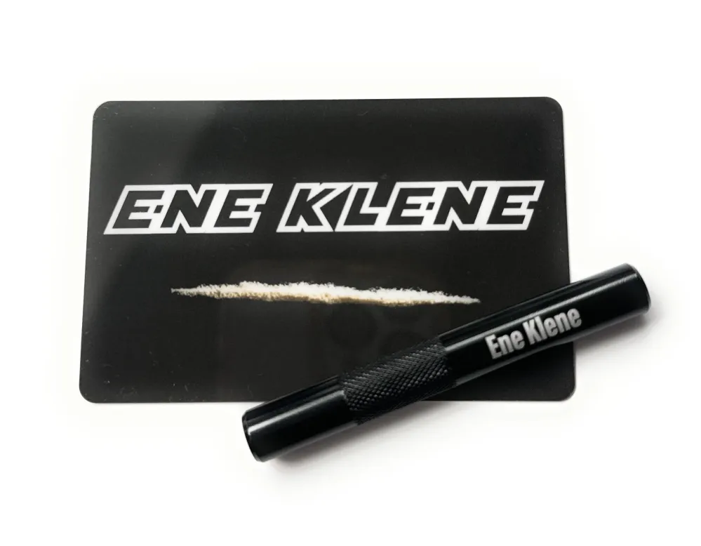 Rørsett „Ene Klene“ – Aluminiumsrør med gravering og hakke-kort