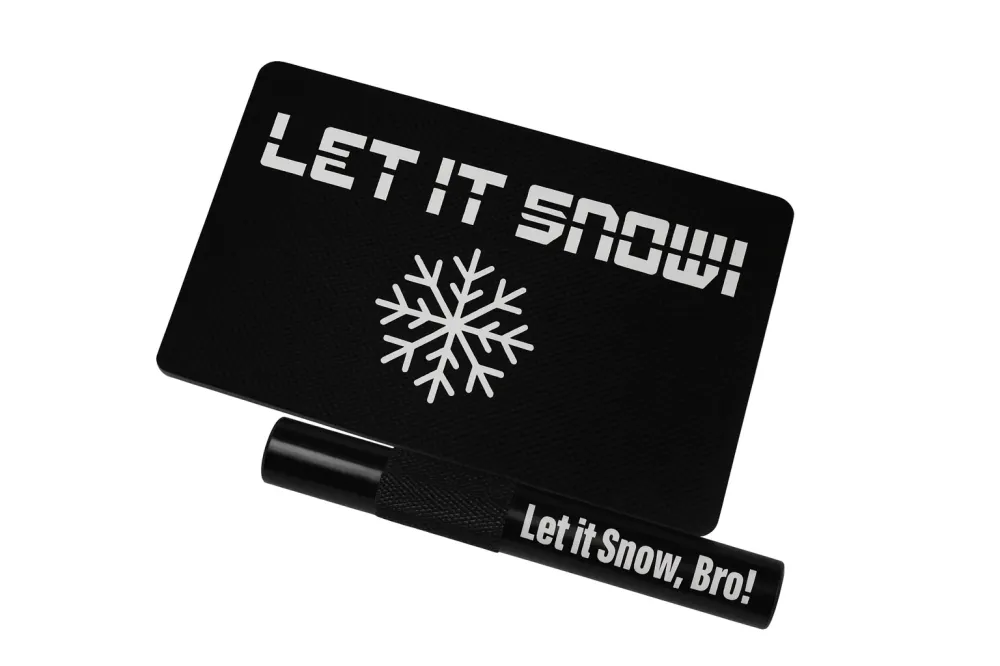 Rørsett "Let it Snow - Bro!" – Stilfullt design og førsteklasses utførelse
