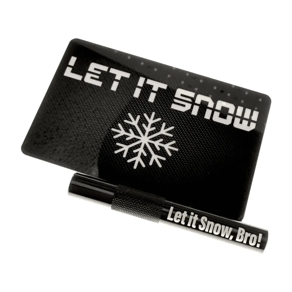 Rørsett "Let it Snow - Bro!" – Stilfullt design og førsteklasses utførelse