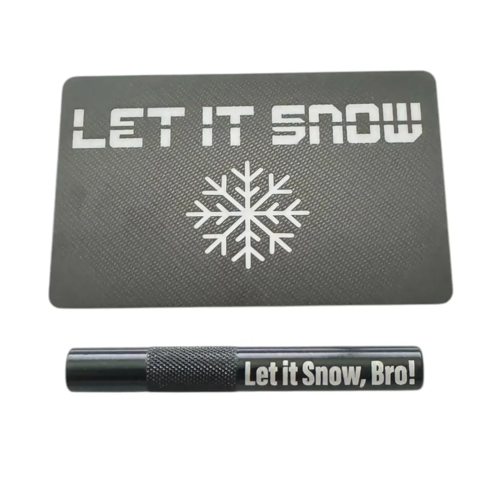 Rørsett "Let it Snow - Bro!" – Stilfullt design og førsteklasses utførelse