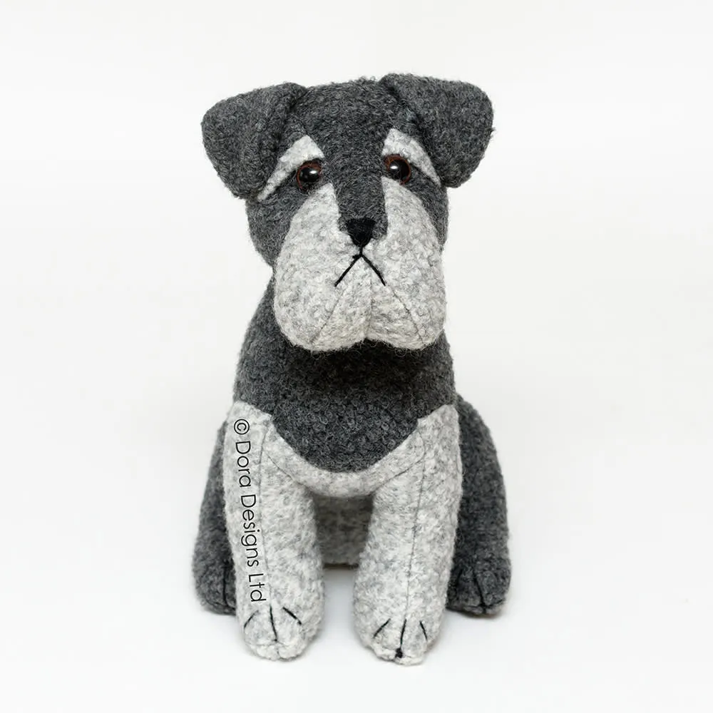 Schnauzer dørstopp
