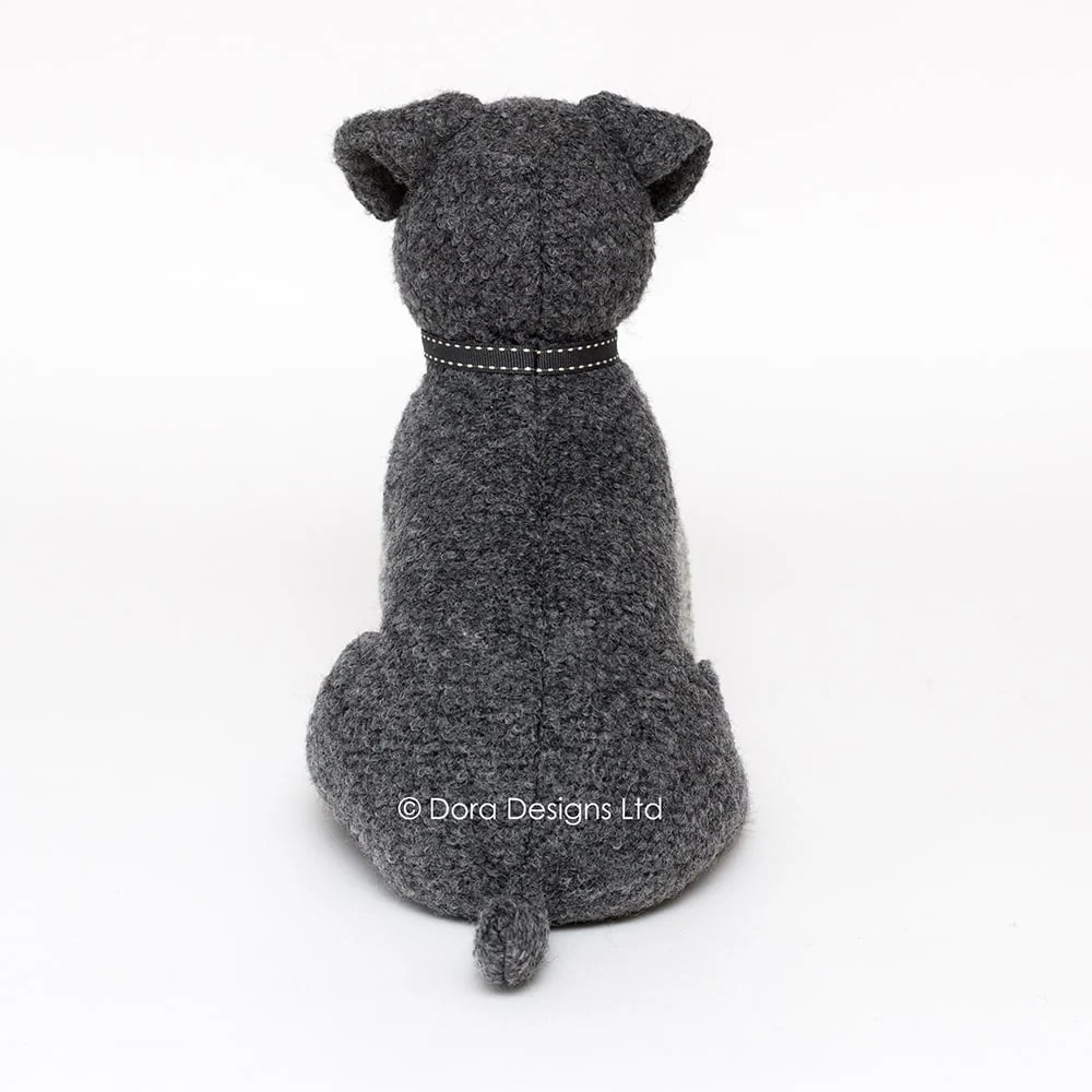 Schnauzer dørstopp