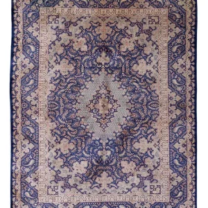 Silketeppe - Ghom Silk - Premium - 150 x 96 cm - karamell