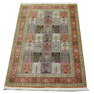 Silketeppe - Ghom Silk - Premium - 157 x 100 cm - rust