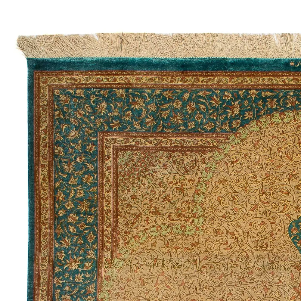 Silketeppe - Ghom Silk - Premium - 188 x 130 cm - beige
