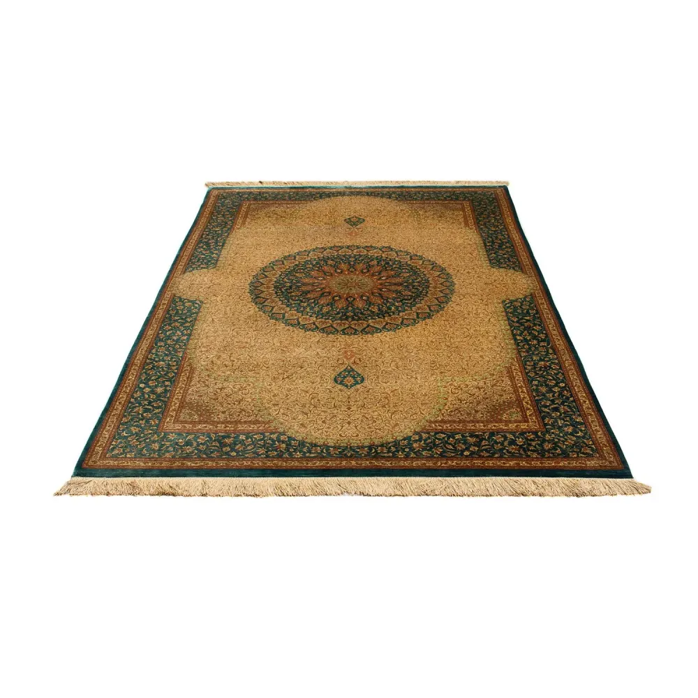 Silketeppe - Ghom Silk - Premium - 188 x 130 cm - beige