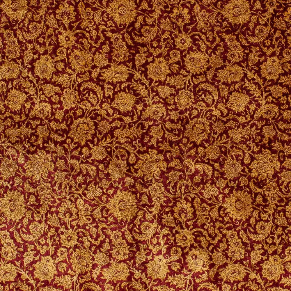 Silketeppe - Ghom Silk - Premium - 216 x 132 cm - mørkeblå