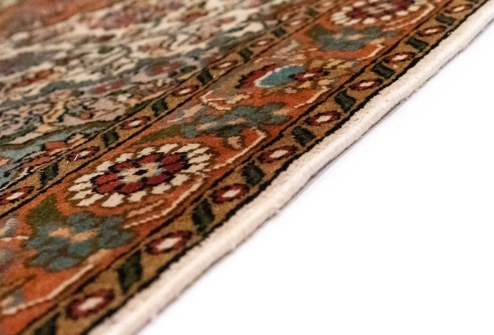 Silketeppe - Kashmir silke - 120 x 80 cm - beige