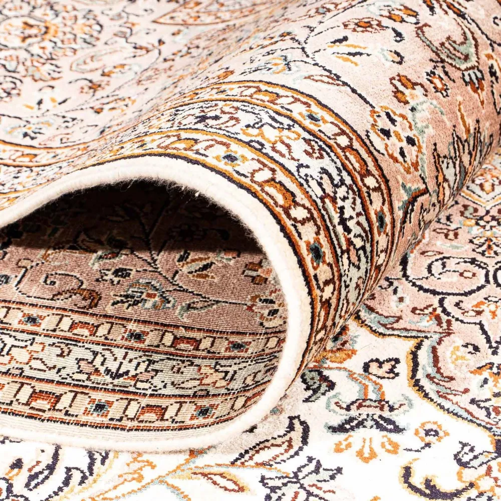 Silketeppe - Kashmir silke - 307 x 243 cm - beige