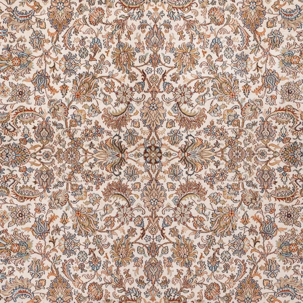 Silketeppe - Kashmir silke - 349 x 247 cm - beige