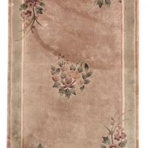 Silketeppe - Kina silke - 135 x 70 cm - beige