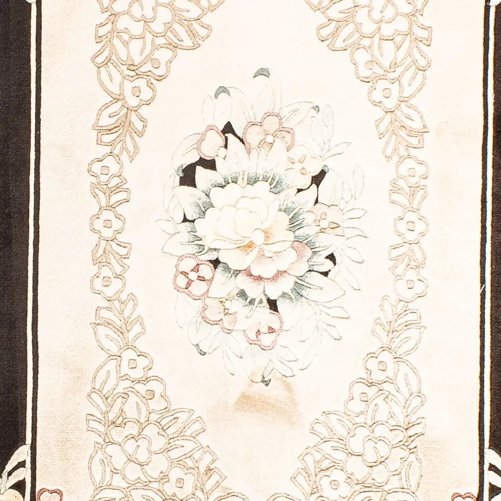 Silketeppe - Kina silke - 138 x 69 cm - beige