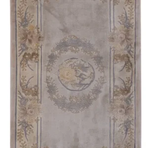 Silketeppe - Kina silke - 140 x 70 cm - karamell
