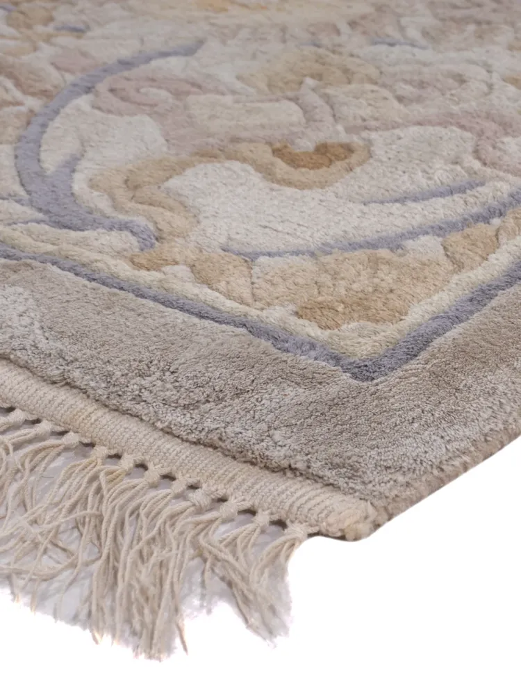 Silketeppe - Kina silke - 140 x 70 cm - karamell