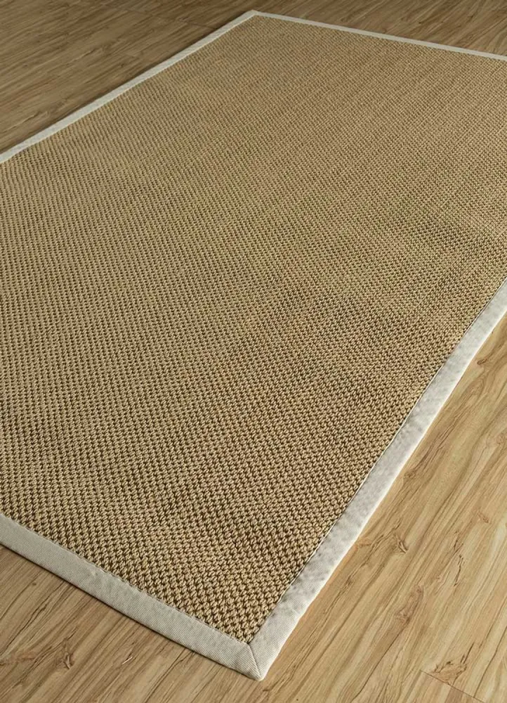 Sisalteppe - 150 x 90 cm - krem