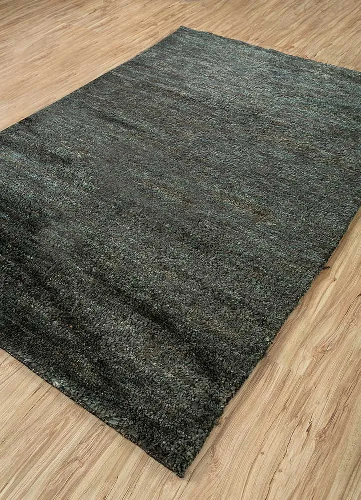 Sisalteppe - 180 x 120 cm - mørkegrønn