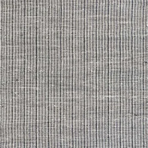 Sisalteppe - 240 x 150 cm - svart og hvitt