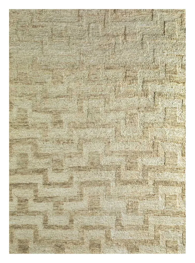 Sisalteppe - 270 x 180 cm - lysegrønn