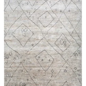 Sisalteppe - 300 x 240 cm - hvit