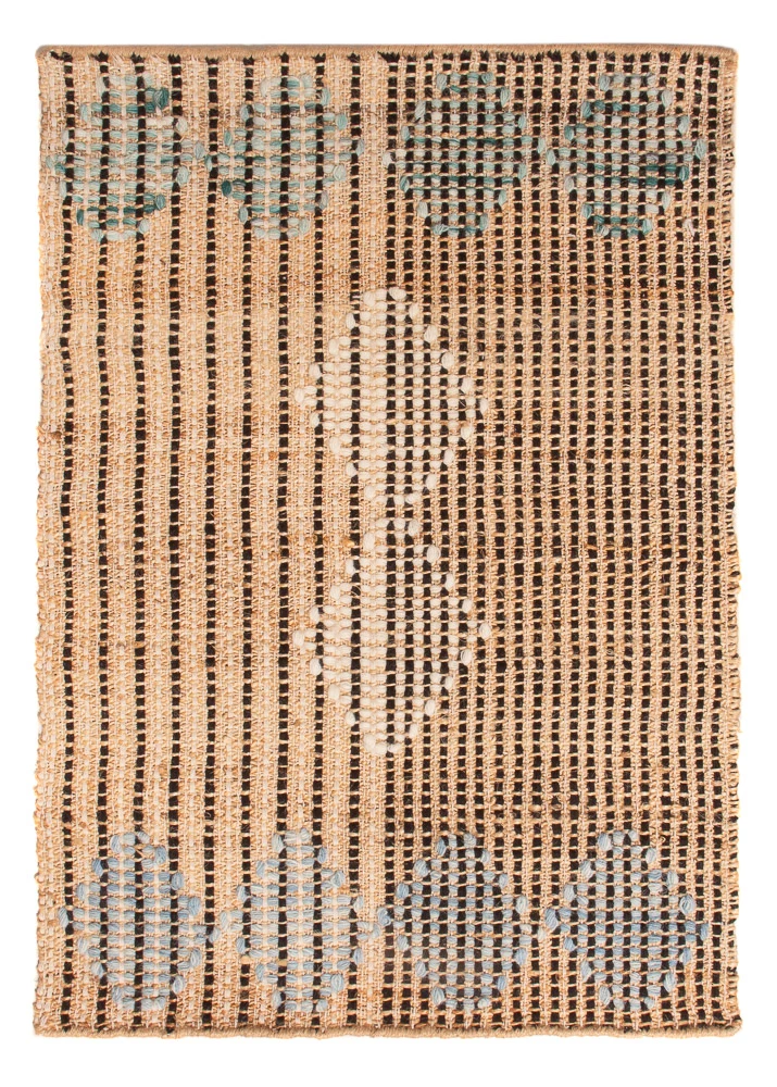 Sisalteppe - 90 x 60 cm - mørk beige
