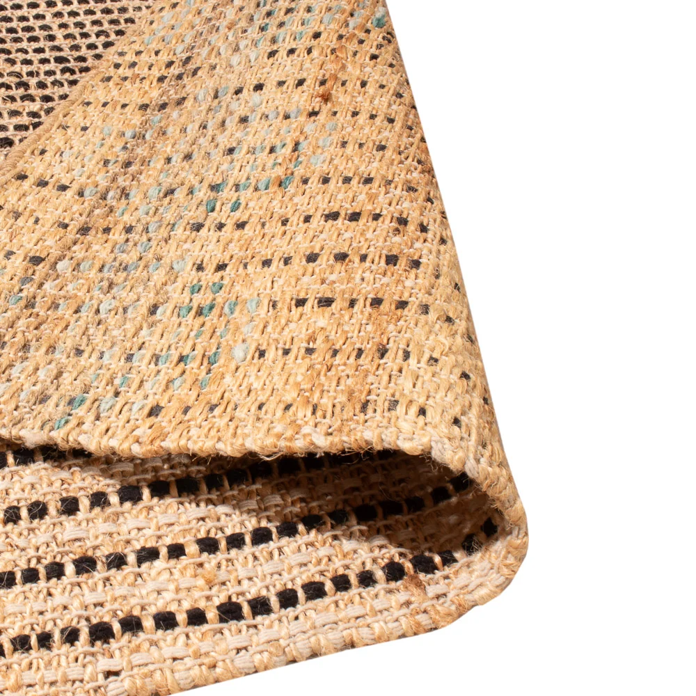 Sisalteppe - 90 x 60 cm - mørk beige