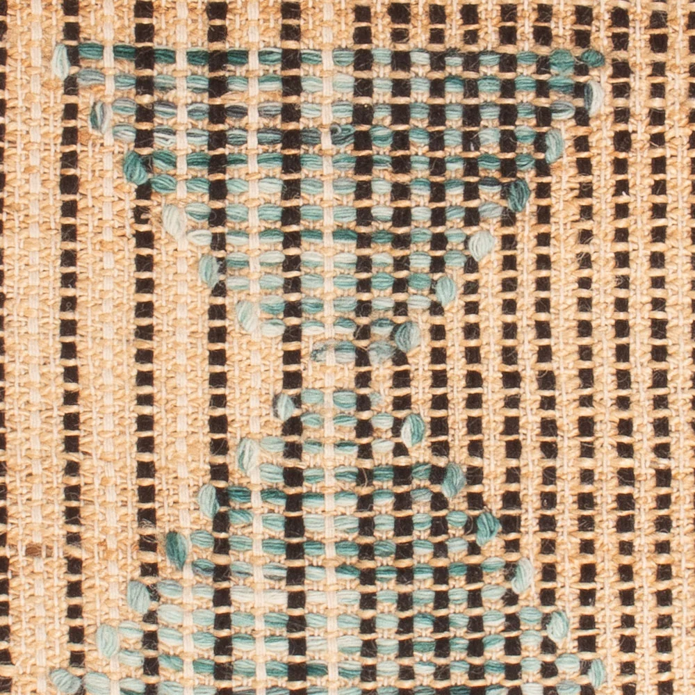 Sisalteppe - 90 x 60 cm - mørk beige
